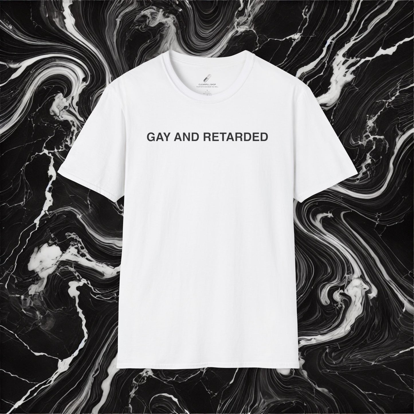 GAY AND RETARDED Unisex Tee
