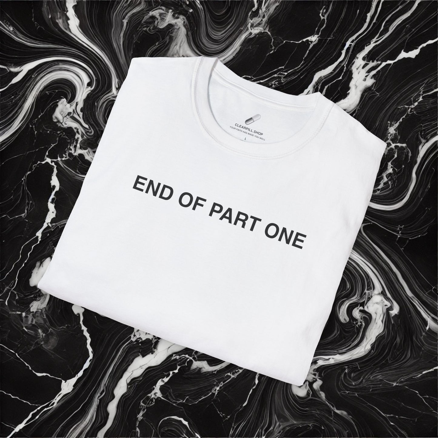 End of Part One | ADAM CURTIS Unisex Tee