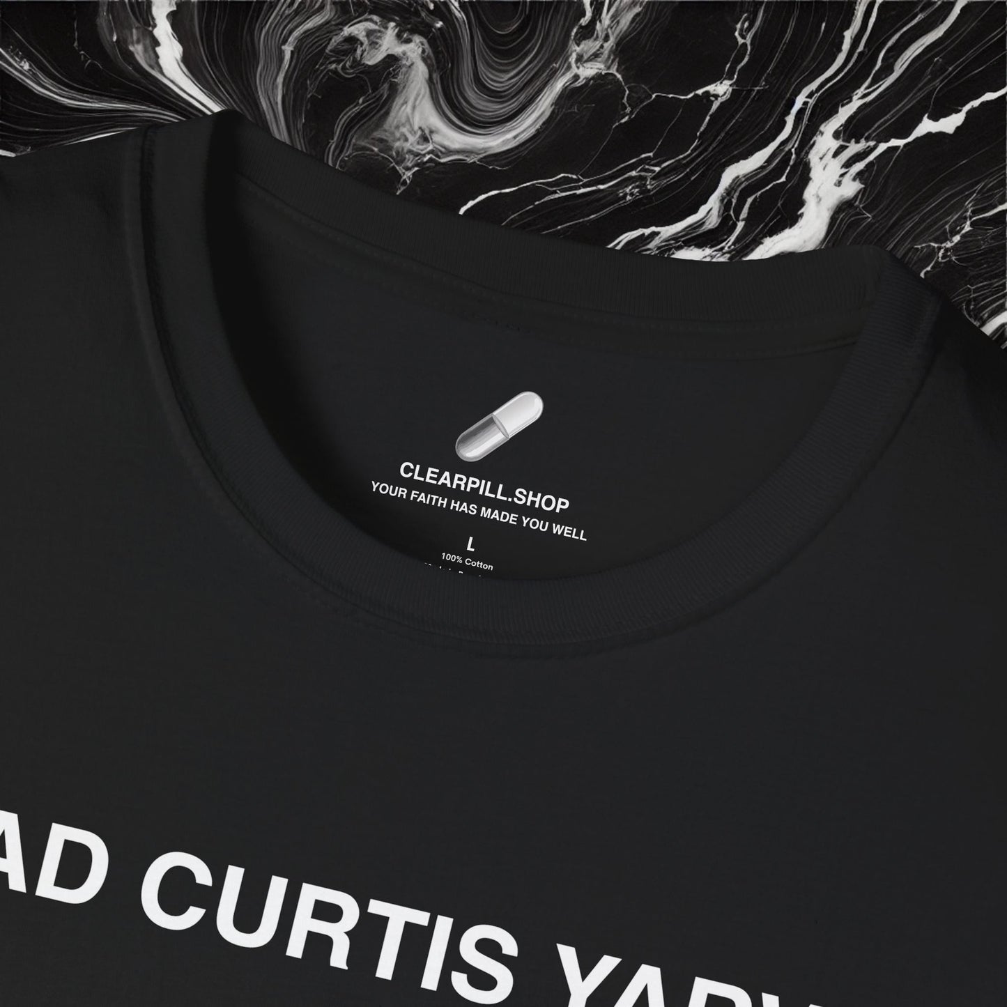READ CURTIS YARVIN Unisex Tee