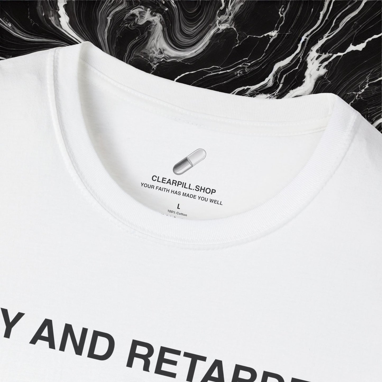 GAY AND RETARDED Unisex Tee