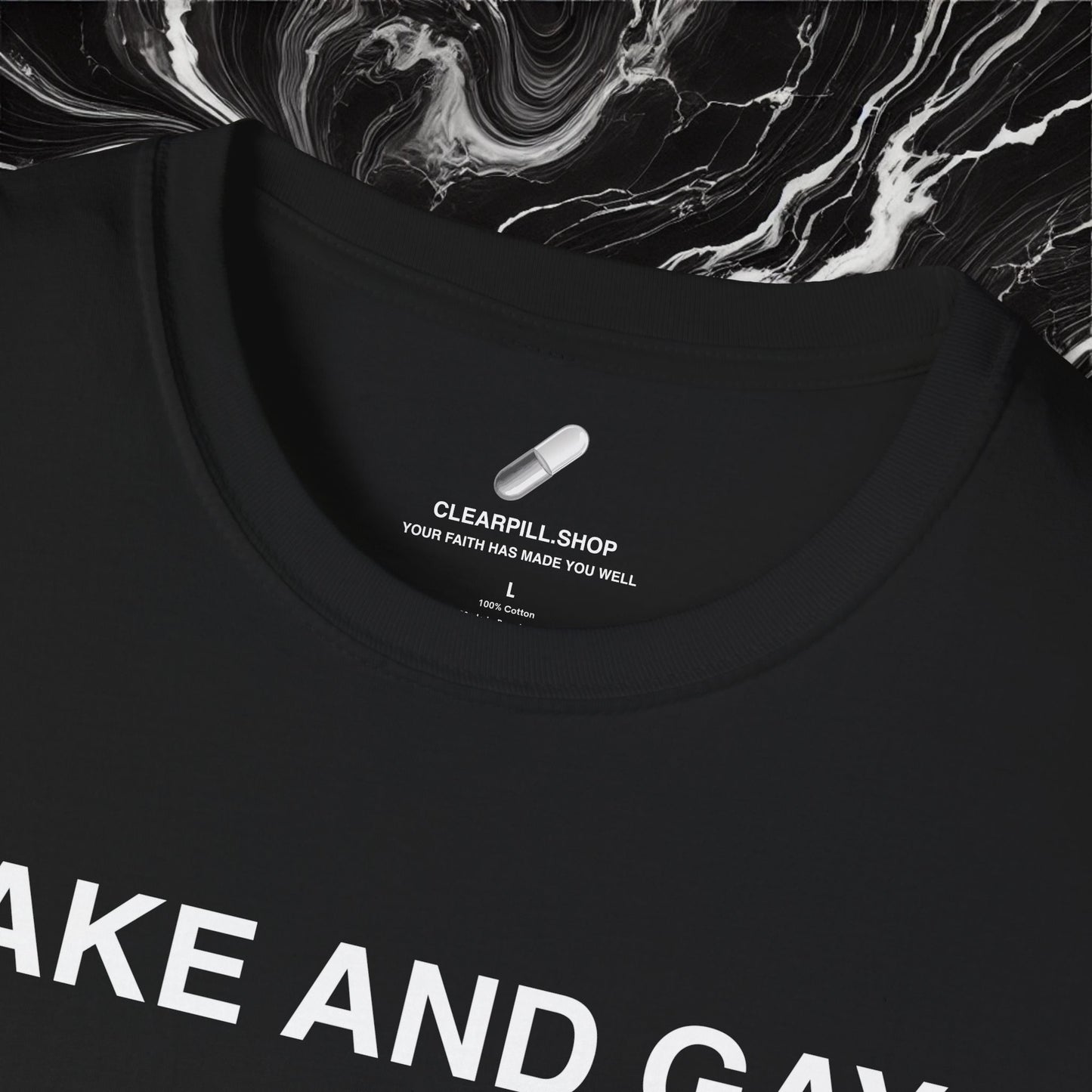 FAKE AND GAY Unisex Tee